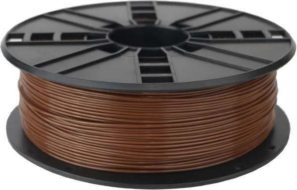 Gembird PLA 1,75mm ruda 3D spausdinimo gija ant ritės