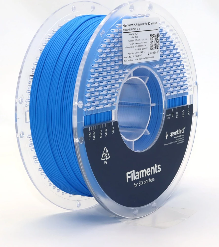 Gembird GEMBIRD Filament PLA High Speed1,75 mm 1kg