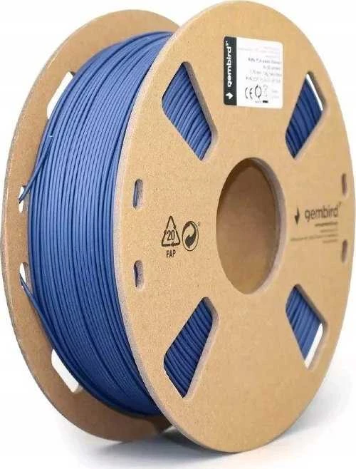 Gembird matinis tamsiai mėlynas PLA plastikas, 1kg ritė