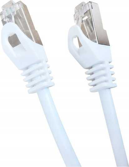 GEMBIRD PP6A-LSZHCU-W-0,5M patchcord RJ45 cat.6A SFTP LSZH 0,5m baltas