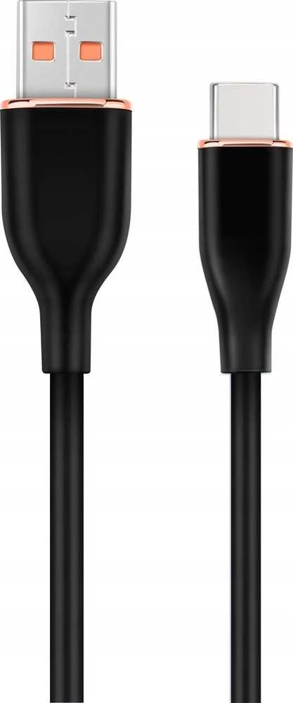 Gembird Cablexpert | Aukščiausios kokybės silicio C tipo USB įkrovimo ir duomenų kabelis, 1,5 m | CC-USB2S-AMCM-1.5M-BK