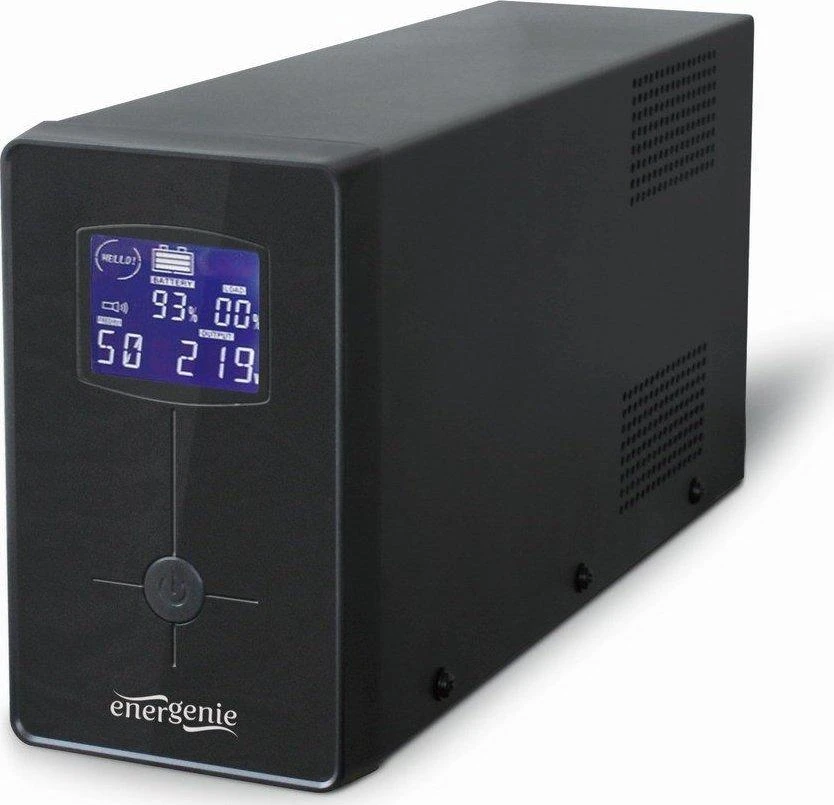 Nezatříděno Energija | Nepertraukiamo maitinimo šaltinis (UPS) su USB ir LCD ekranu | EG-UPS-035 | 2000 VA | 1200 W