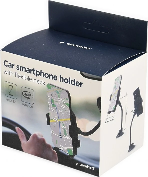 Gembird MOBILE HOLDER CAR FLEXIBLE/TA-CHW-04 GEMBIRD