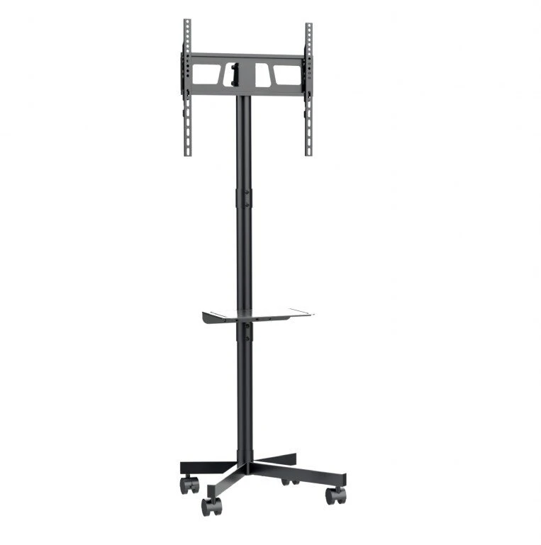 Laikiklis Gembird Televizoriaus stovas, mobilus ant ratukų (reguliuojamas), 32" - 55" (32" - 55"), spalva juoda