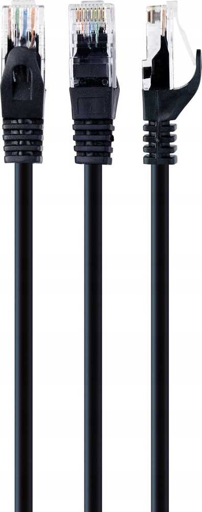 GEMBIRD UTP Cat6 Patch cord 1.5m juodas