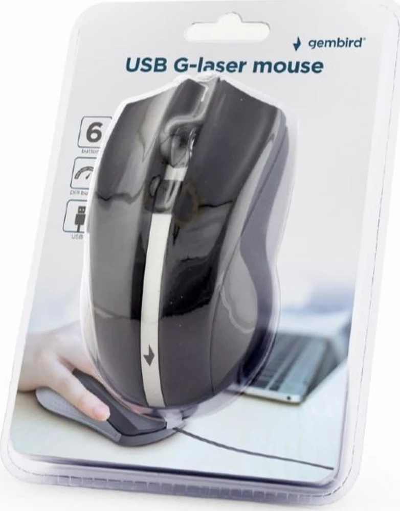 GEMBIRD USB G-laser pelė MUS-GU-02
