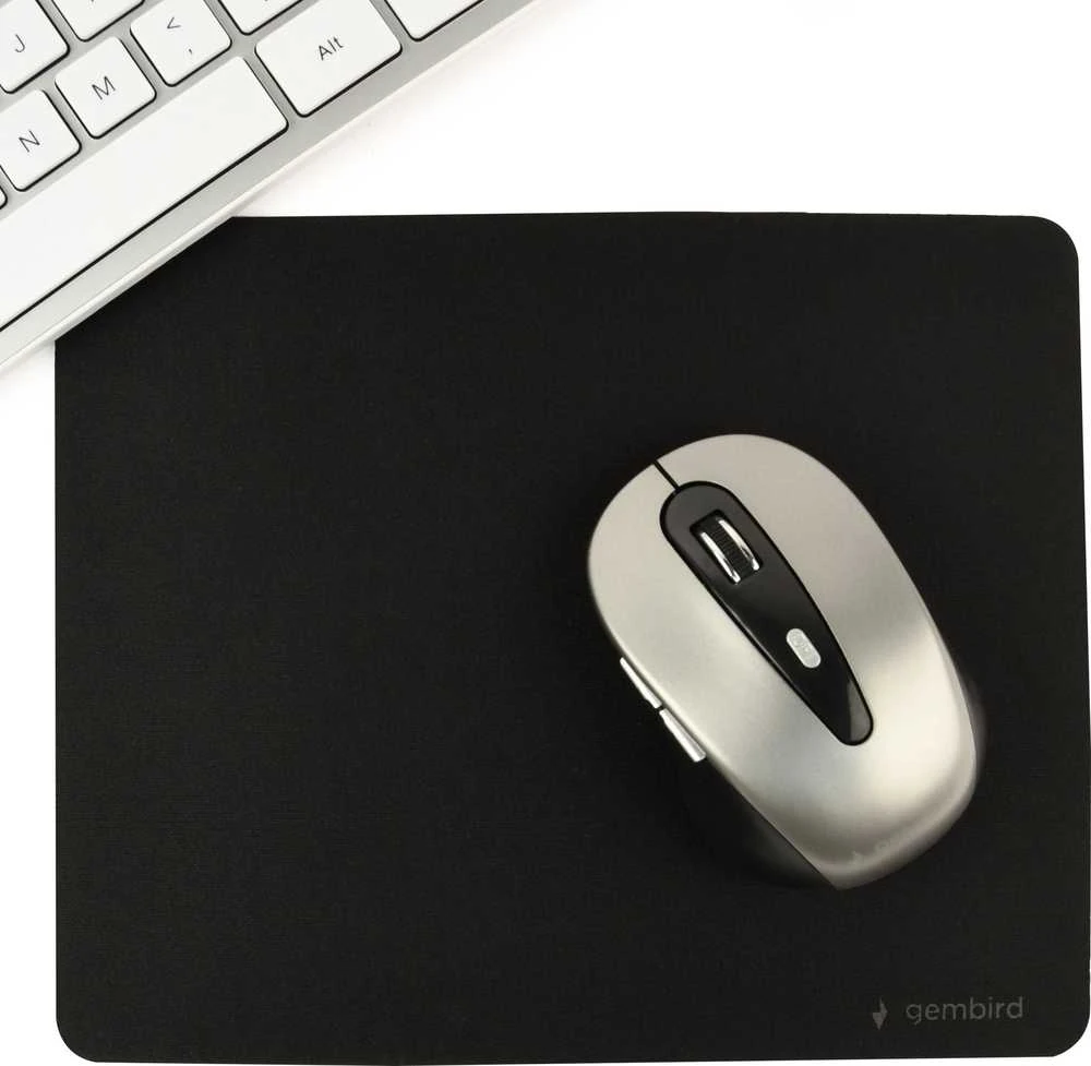 Gembird Pelės kilimėlis, Middle Size | MP-S-BK-M | Mouse pad | Juodas