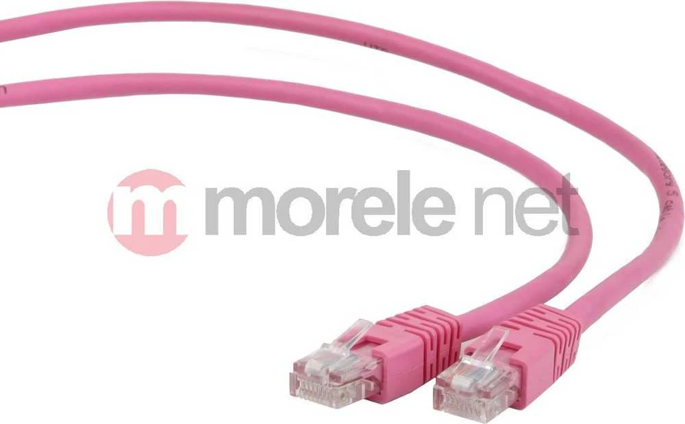 GEMBIRD PP12-3M/RO Gembird patchcord RJ45, cat.5e, UTP, 3m, rožinė