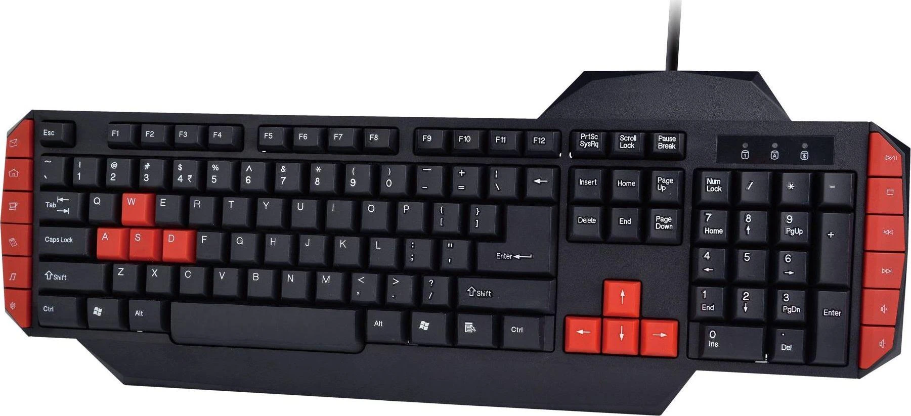 Klaviatūra GEMBIRD Ultimate 4-in-1 Gaming kit US išdėstymas