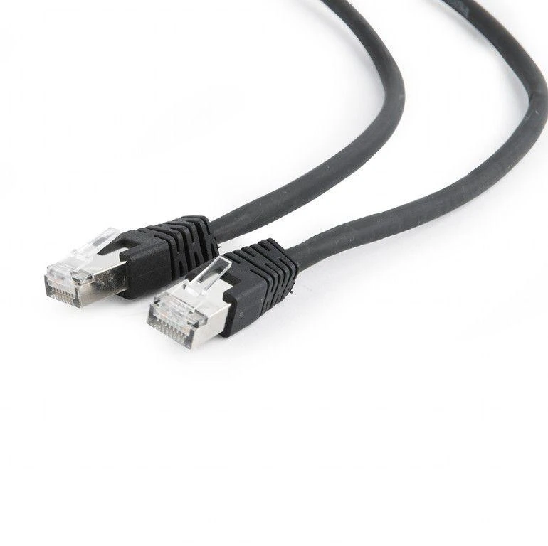 GEMBIRD PP6A-LSZHCU-BK-2M Gembird patchcord RJ45, kat. 6A,SFTP,LSZH,2m,juodas