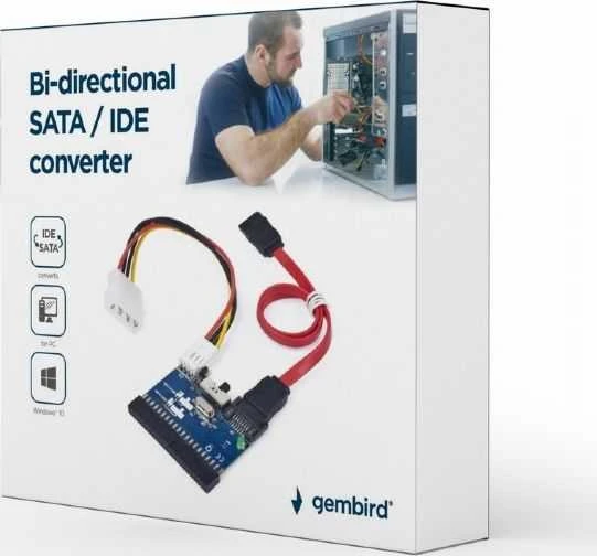 Gembird dvikryptis adapt.IDE-SATA3.5