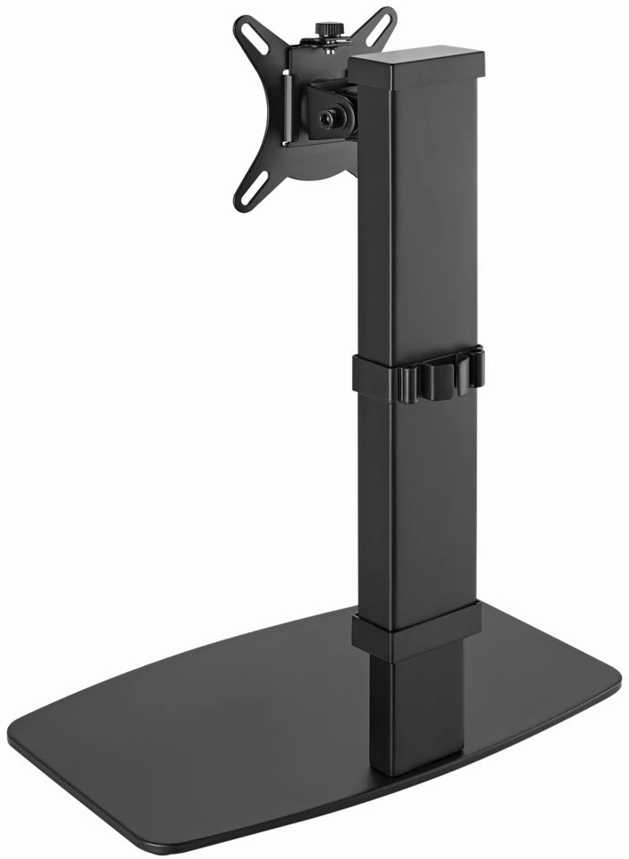 Laikiklis Gembird MS-D1ST-02 Height adjustable full-motion monitorius desk stand, 17"-32", juodas