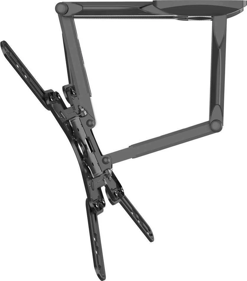 Gembird | Sieninis laikiklis | WM-60ST-01 | Pakreipimas, pasukimas, sukimas | 32–60" | Maksimalus svoris (talpa) 36,4kg | Juodas