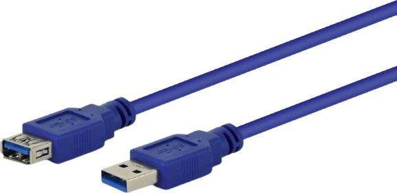 GEMBIRD CCP-USB3-AMAF-10 Gembird USB 3.0 prailginimo kabelis su A tipo kištuku ir A tipo lizdu, 10 pėdų