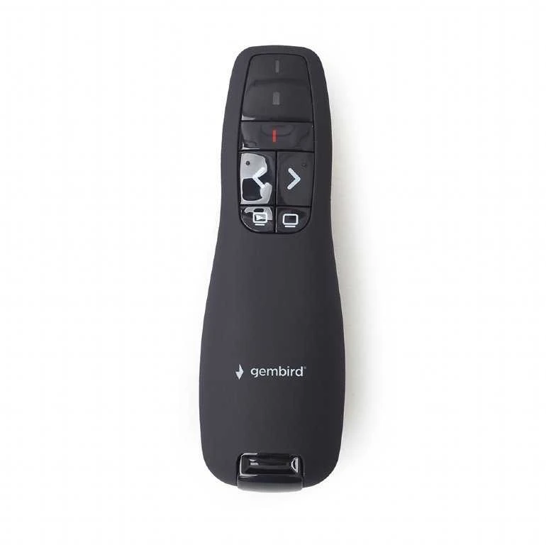 Gembird WP-L-12 wireless presenter RF Juodas