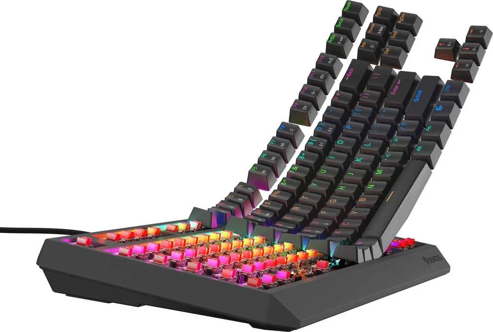 Genesis THOR 230 | Mechaninė klaviatūra žaidimams | su laidu | US | Outemu Raudona | Juodas