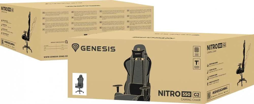 Genesis Nitro 550 G2 pilka