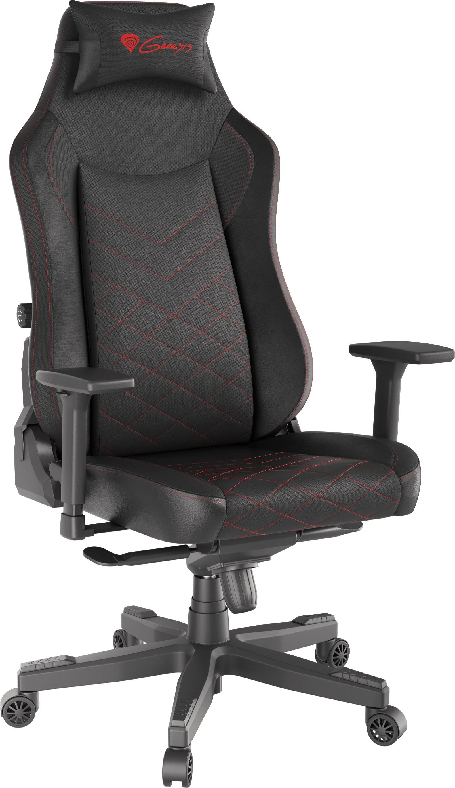 Žaidimų kėdė Genesis Nitro 890 Gaming Chair, Juoda-raudona