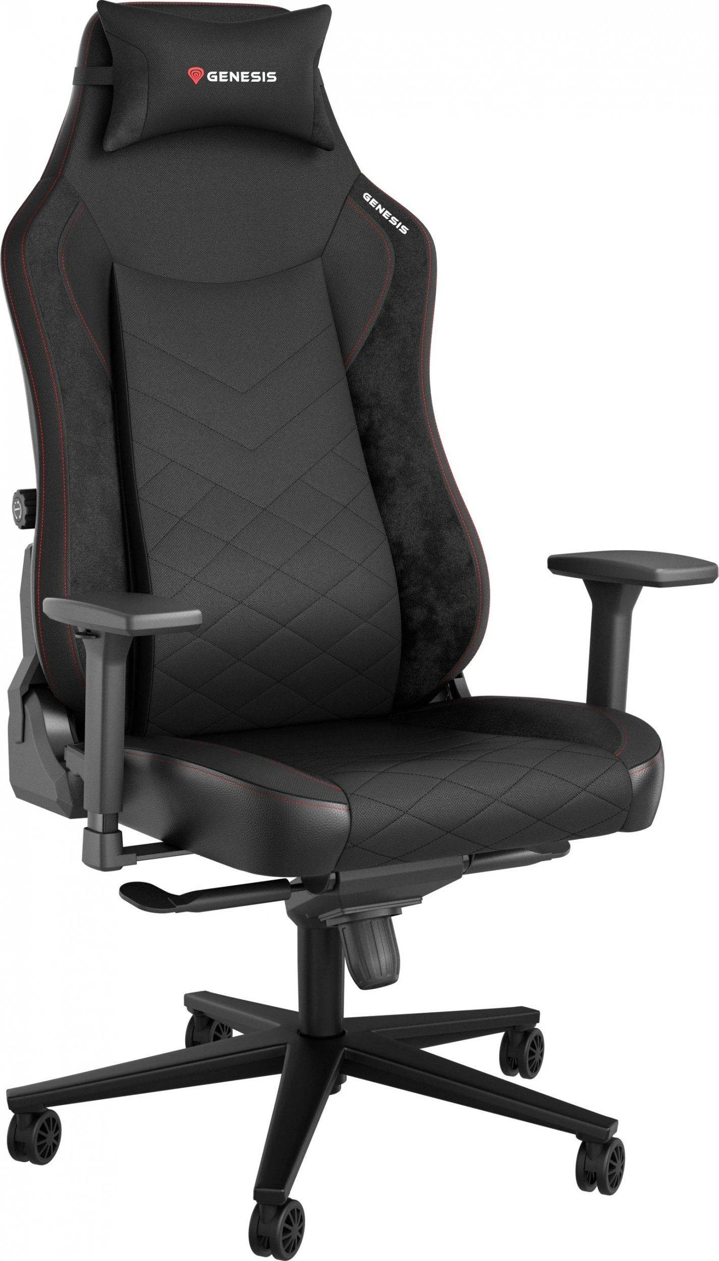 Žaidimų kėdė Genesis Nitro 890 Gaming Chair, Juoda-raudona