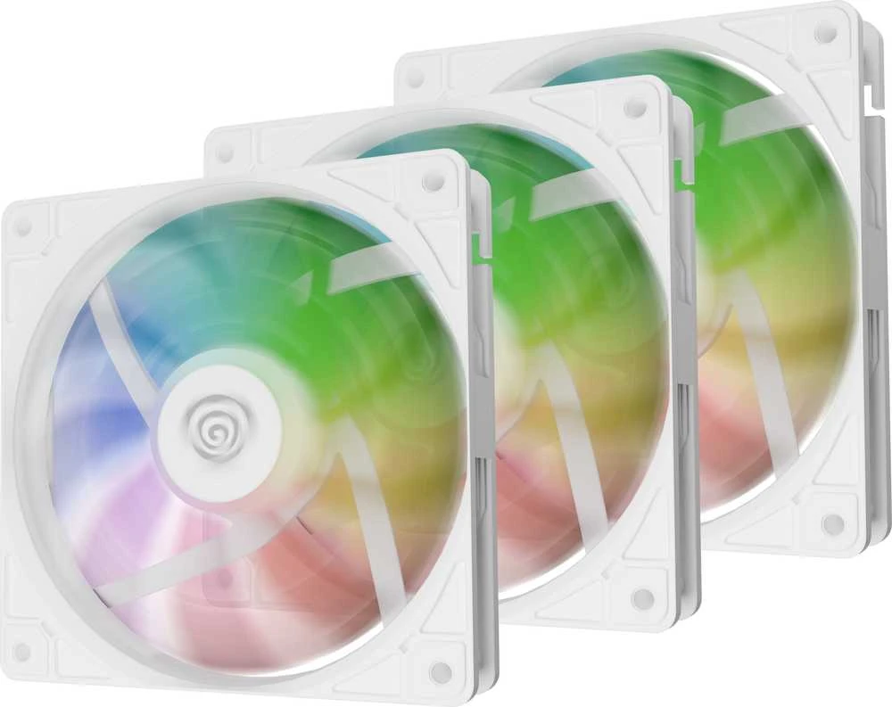 Genesis Oxal 120 ARGB – 3 ventiliatorių rinkinys su apšvietimu