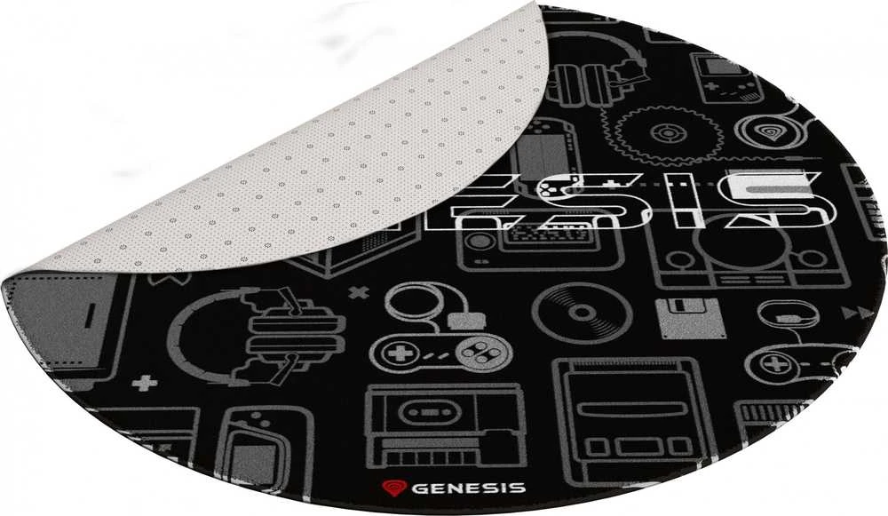 „Genesis“ apsauginis kilimėlis „Tellur 300 Round Gear“ grindų kilimėlis | Poliesteris | Daugiaspalvis