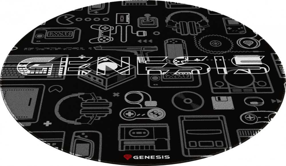 „Genesis“ apsauginis kilimėlis „Tellur 300 Round Gear“ grindų kilimėlis | Poliesteris | Daugiaspalvis