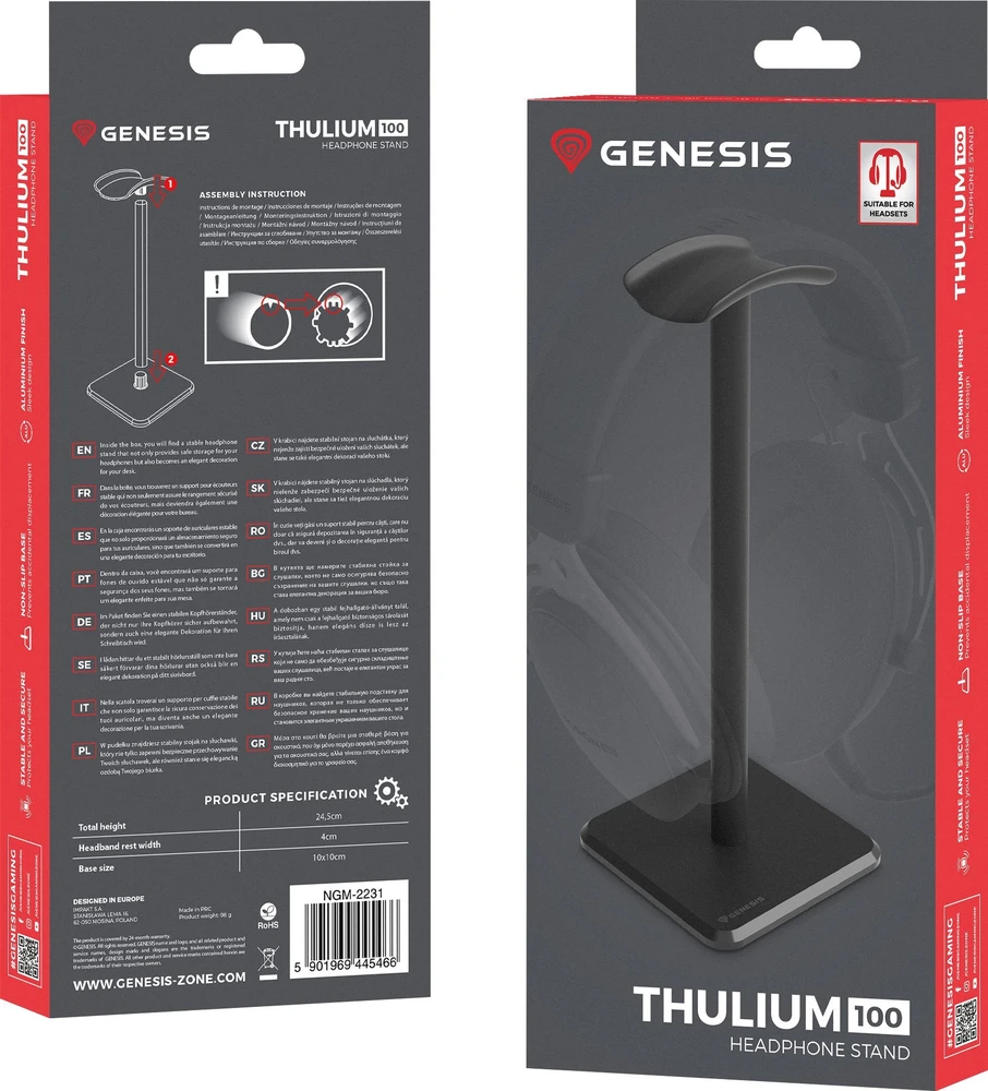 Genesis Thulium 100 NGM-2231 juoda