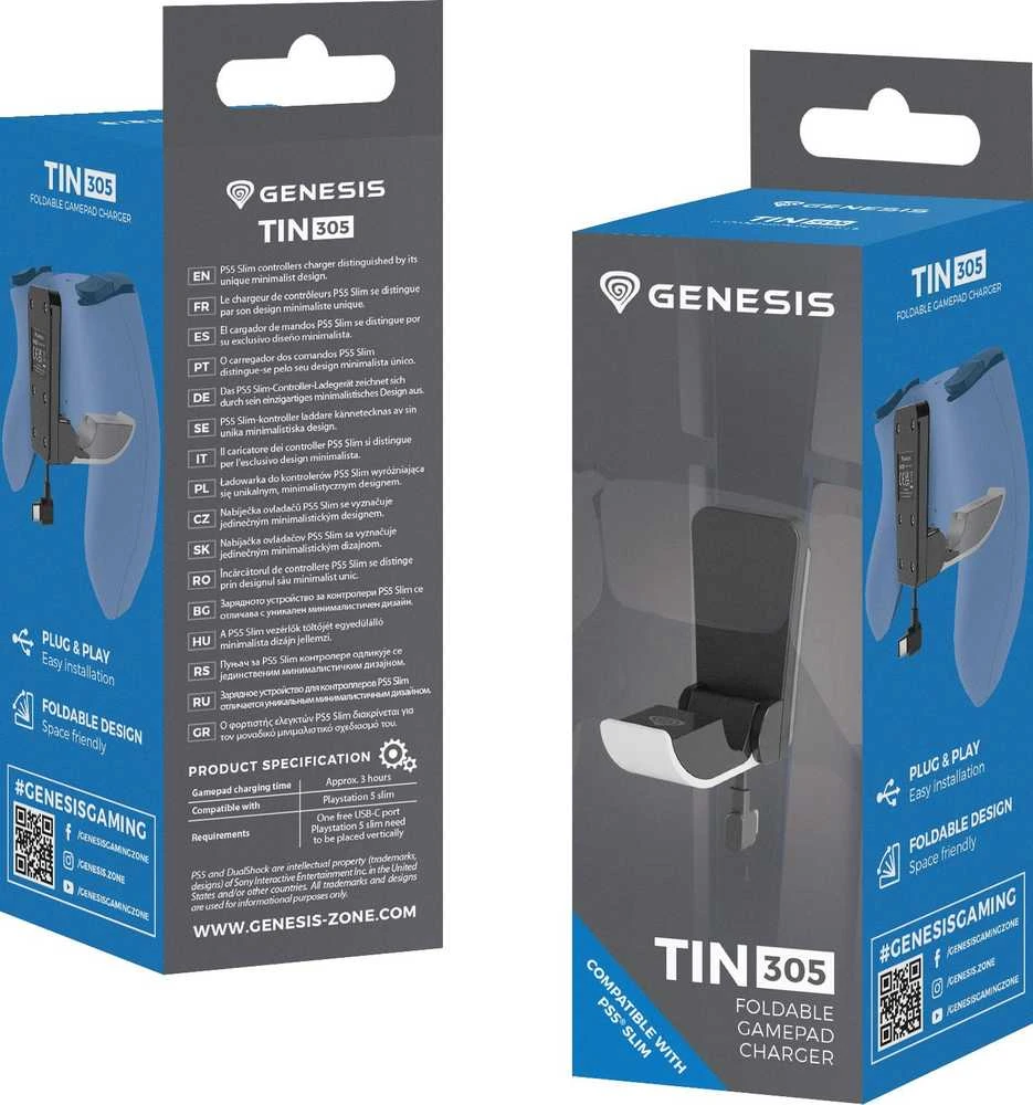 Genesis Tin 305 kroviklis do padów do konsol PS5 Slim
