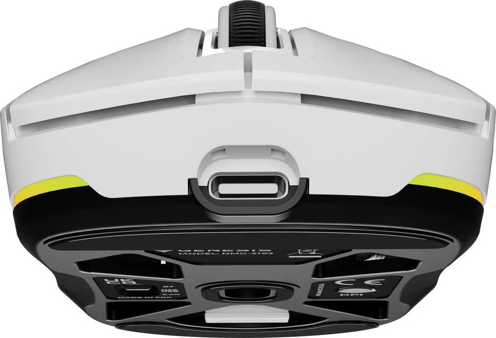 Genesis | Pelė žaidimams | Zircon 660 | su laidu/Wireless | 2.4 GHz, Bluetooth, USB | Baltas