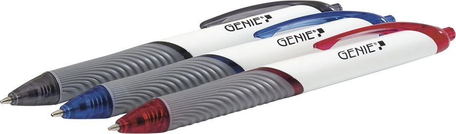 Genie GENIE Druckkugelschreiber 3-Farben 12 Stk. Box