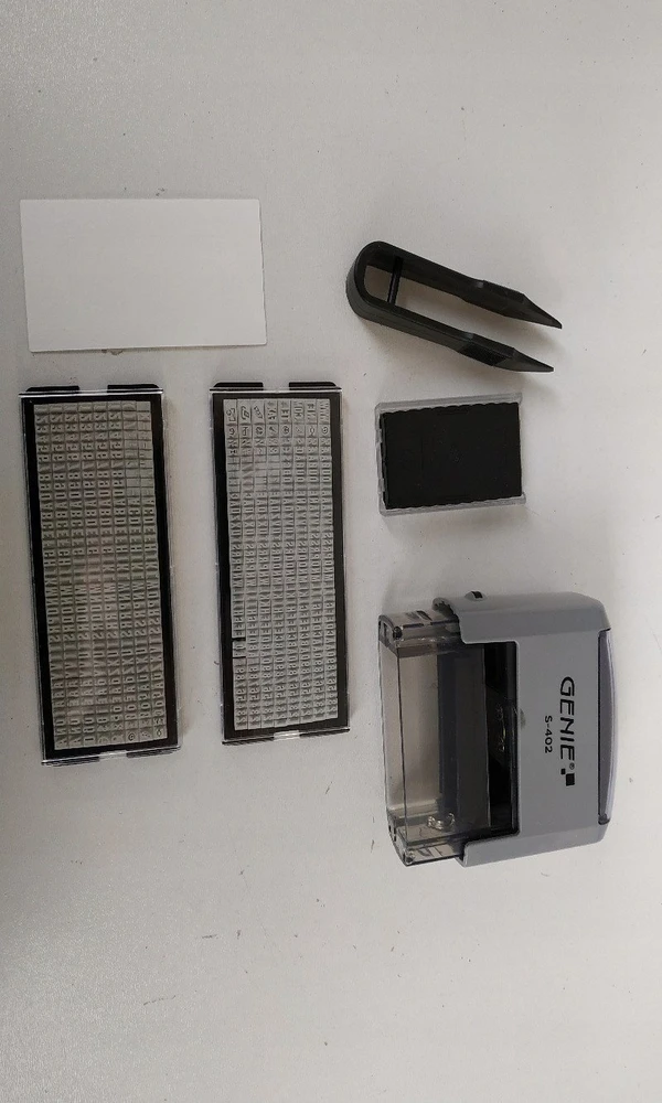 Genie Rinkinys stempli S-402