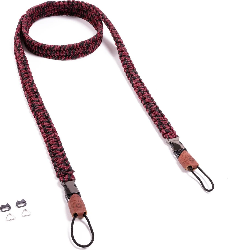 Genius C-ROPE Kameragurt Traveler aus Paracord 140cm Raudona Dots retail