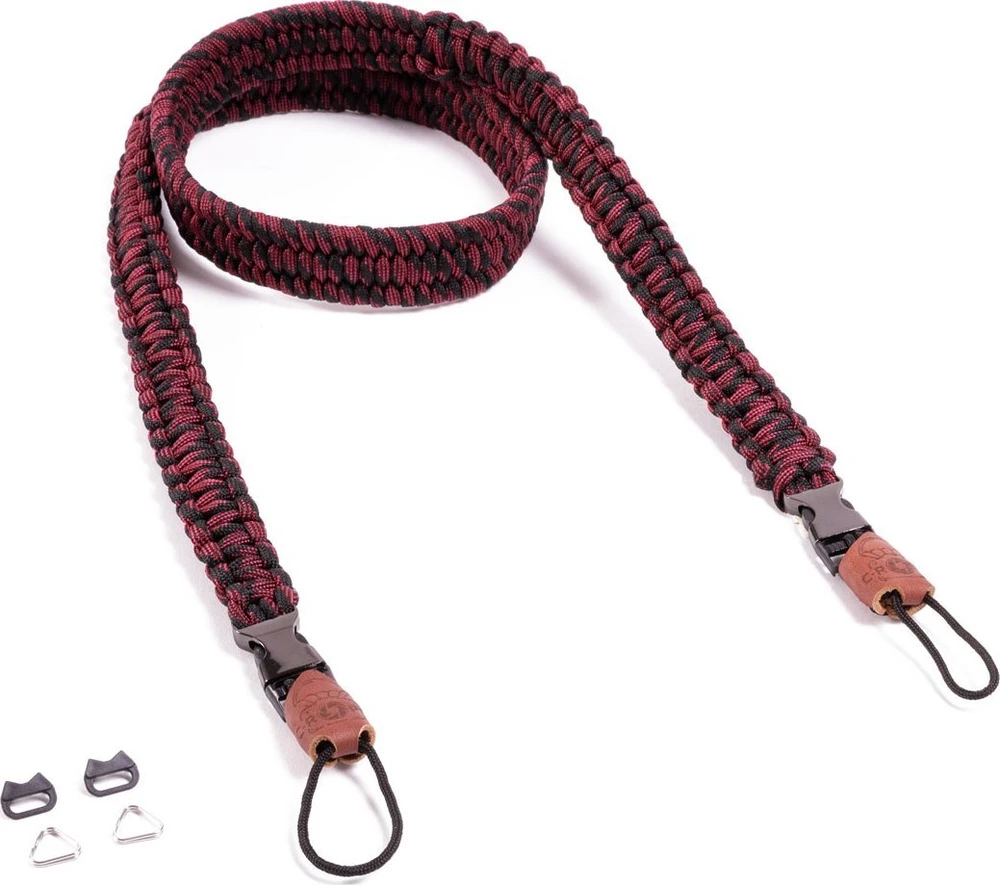 Genius C-ROPE Kameragurt Traveler aus Paracord 125cm Raudona Dots retail