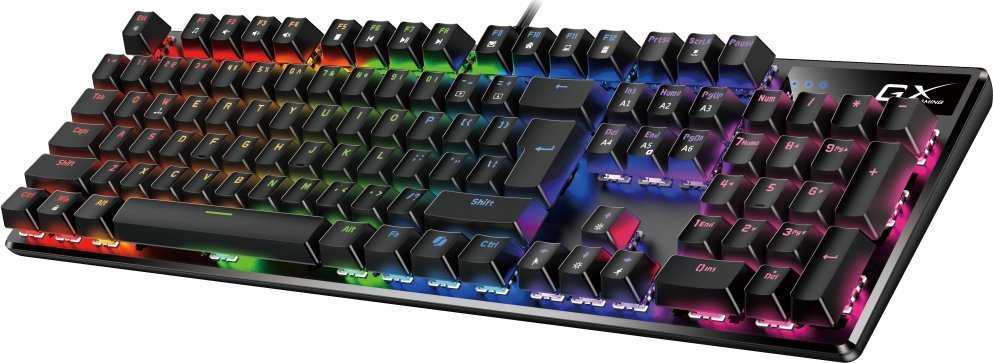 Genius GX Gaming Scorpion K12 Copilot klaviatūra su laidu (USB) CZ/SK, juoda mechaninė