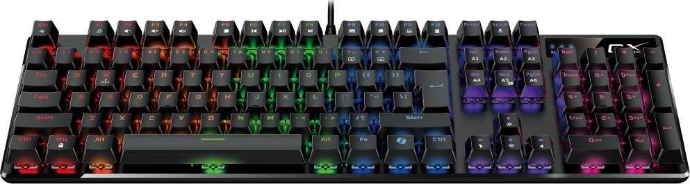 Genius GX Gaming Scorpion K12 Copilot klaviatūra su laidu (USB) CZ/SK, juoda mechaninė