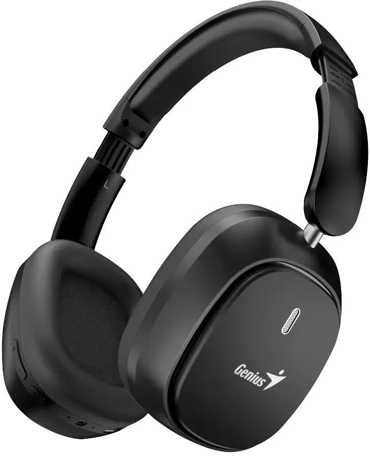 Genius HS-820BT ausinės su mikrofonu, bezprzewodowa, juoda, bluetooth