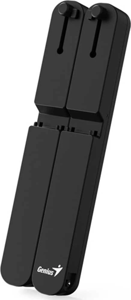 GENIUS stovas nešiojamam kompiuteriui G-Stand M200, planšetei ir telefonui, 10-17", 6 padėtys, sulankstomas, juodas