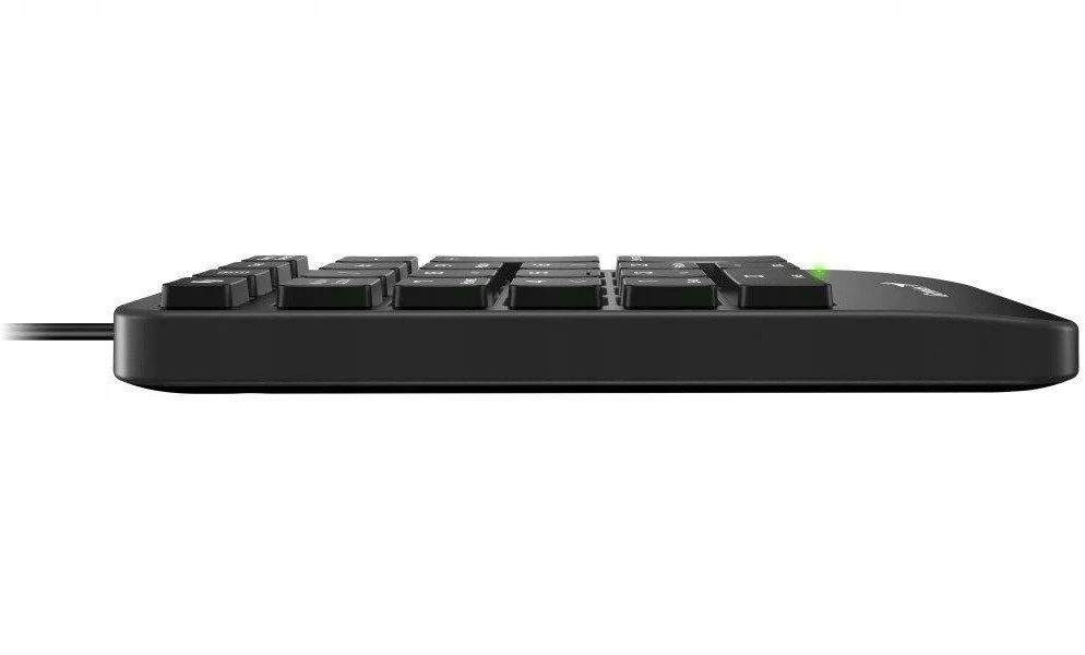 GENIUS NumPad 125 skaitmeninė klaviatūra, laidinė, USB-C, juoda