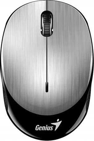 GENIUS pelė NX-9000BT/ Bluetooth 4.0/ 1200 dpi/ belaidė/ įkraunama baterija/ sidabrinė