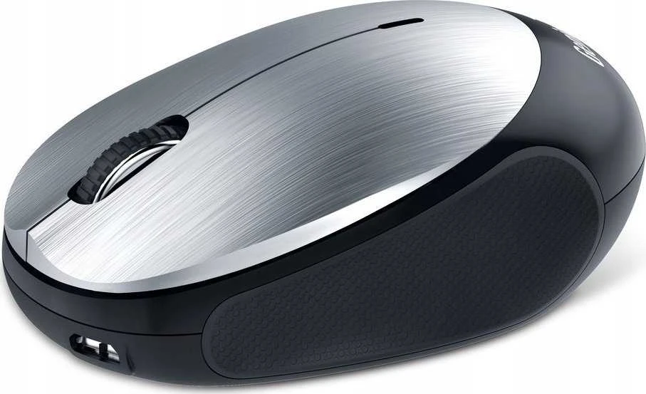 GENIUS pelė NX-9000BT/ Bluetooth 4.0/ 1200 dpi/ belaidė/ įkraunama baterija/ sidabrinė
