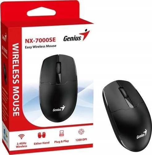 Pelė Genius NX-7000SE Juodas (31030032400)