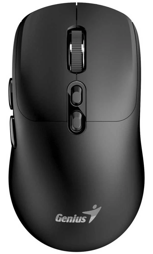 GENIUS NX-8080S BT pelė / dviguba „Bluetooth“ + 2.4GHz / 1600 dpi / „Copilot“ / belaidė / tyli / juoda