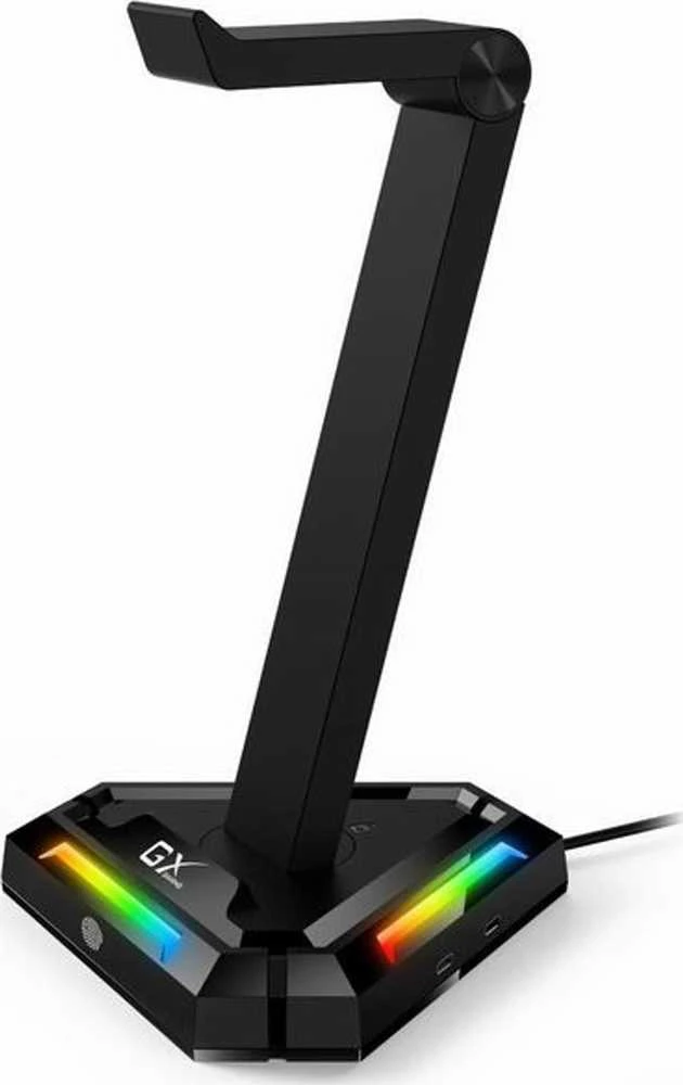 Genius GX-UH100 stovas ausinėms su RGB apšvietimu