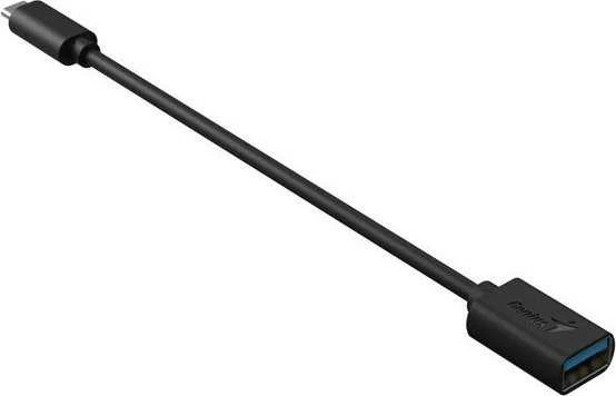 Adapteris USB Genius USB-A - USB-C Juodas (32590003400)