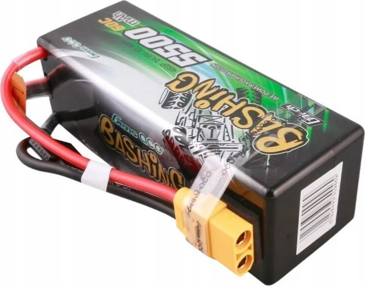 Gens ace G-Tech 5500mAh 4S1P 14.8V 60C HardCase RC automobilio Lipo baterija