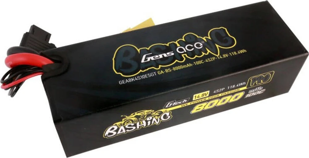 Gens ace 8000mAh 14.8V 100C 4S2P Lipo akumuliatorių paketas