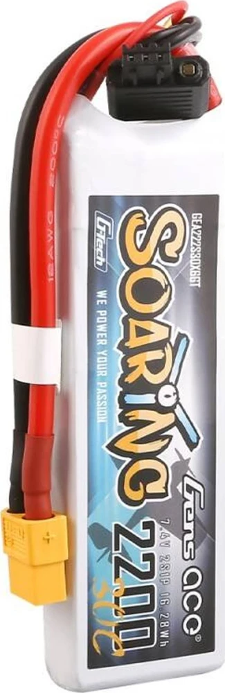 Gens ace G-Tech Soaring 2200mAh 11.1V 30C 3S1P Lipo Batte