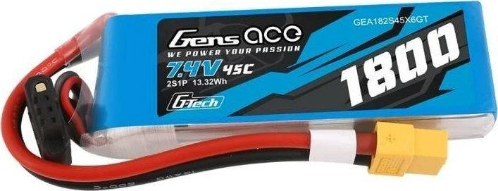 Gens Ace Akumuliatorius GensAce G-Tech LiPo 1800mAh 7.4V 45C 2S1P XT60