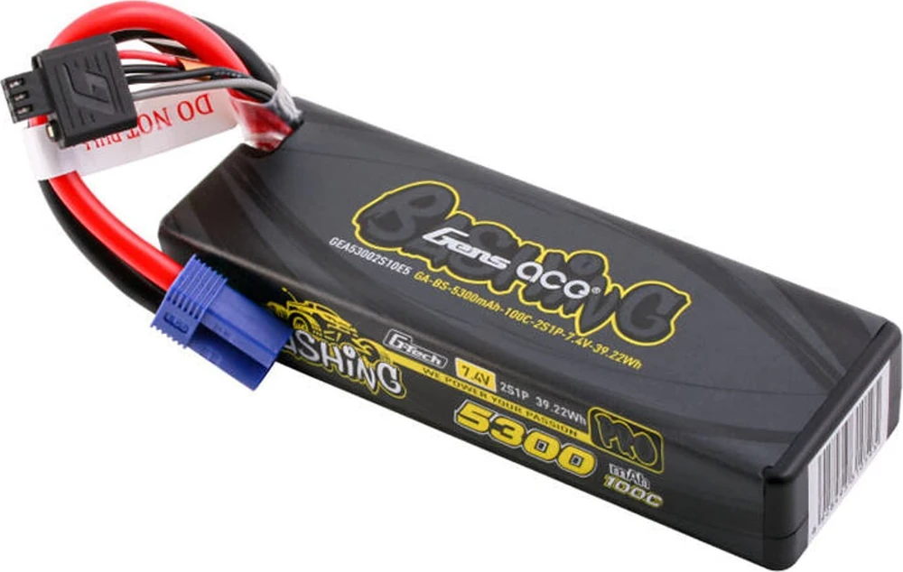 Gens ace G-Tech 5300mAh 7.4V 100C 2S1P Lipo su EC5