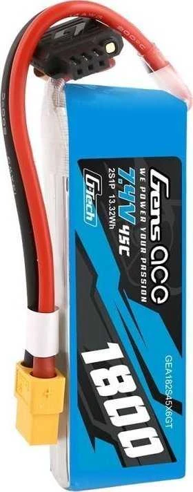 Gens Ace Akumuliatorius GensAce G-Tech LiPo 1800mAh 7.4V 45C 2S1P XT60